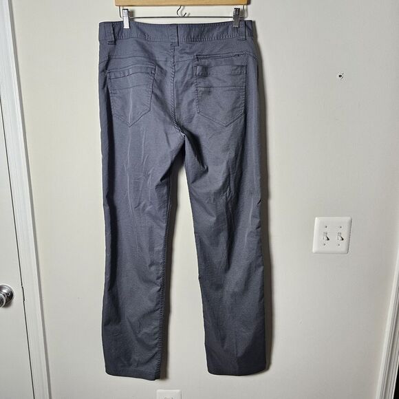 Toad & Co Men's Pants 34 x 34 Med Gray Straight Leg Khaki Comfort Stretch - Picture 2 of 9